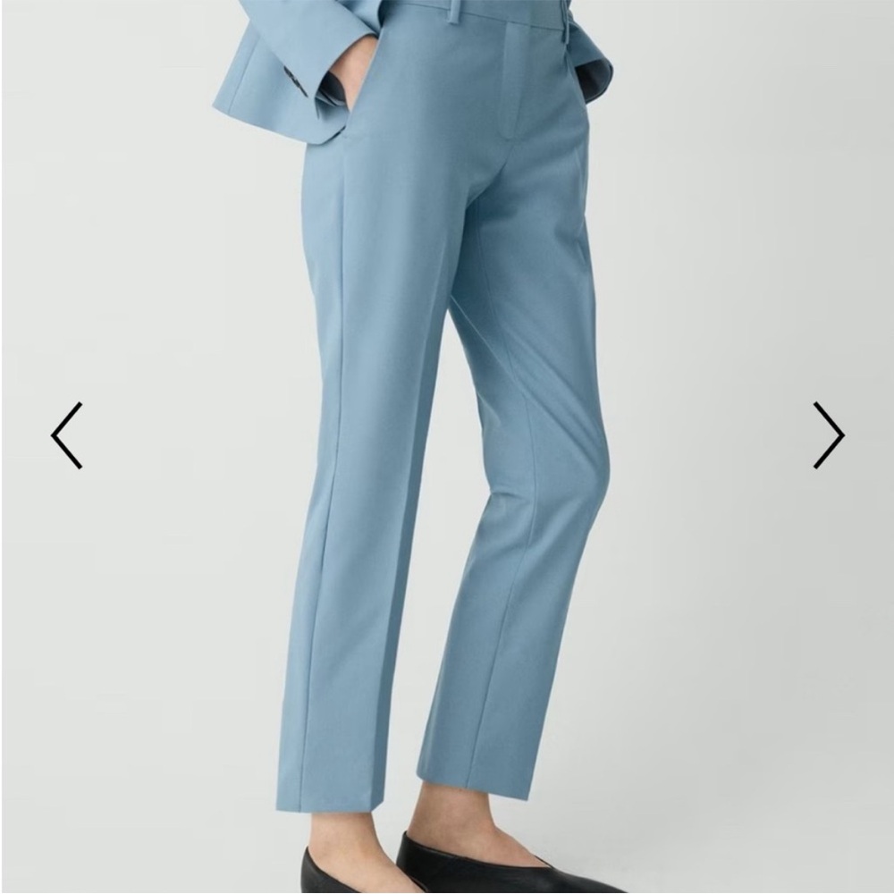Theory Light Blue Ankle Pants